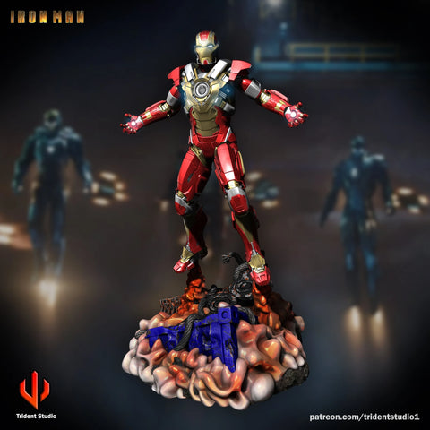 Iron Man MK17 Marvel resin statue by Trident Miniatures - product image 1
