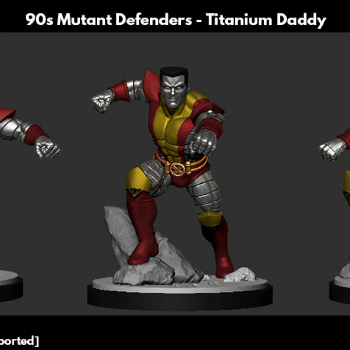 Colossus (Sep 2021 Sculpt) Marvel MCP-compatible resin miniature by C27 Studios - product image 1