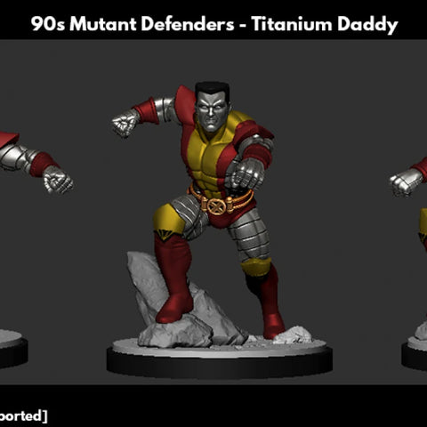 Colossus (Sep 2021 Sculpt) Marvel MCP-compatible resin miniature by C27 Studios - product image 1
