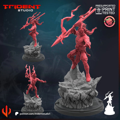 Aegon - Sculpt B Marvel MCP-compatible 40mm resin proxy miniature by Trident Miniatures - product image 1
