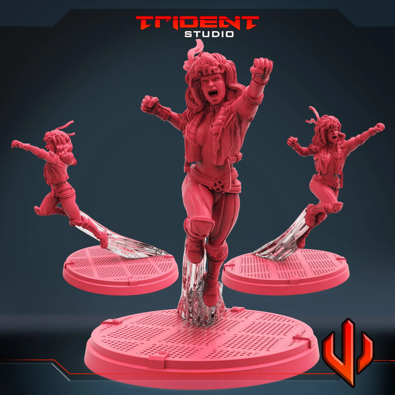 Rogue Marvel MCP-compatible 40mm resin proxy miniature by Trident Miniatures - product image 1