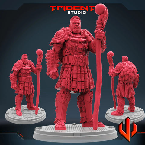 M'Baku - Sculpt B Marvel MCP-compatible 40mm resin proxy miniature by Trident Miniatures - product image 1
