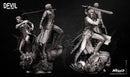 Dante and Vergil Diorama Sculpture resin diorama kit view 1