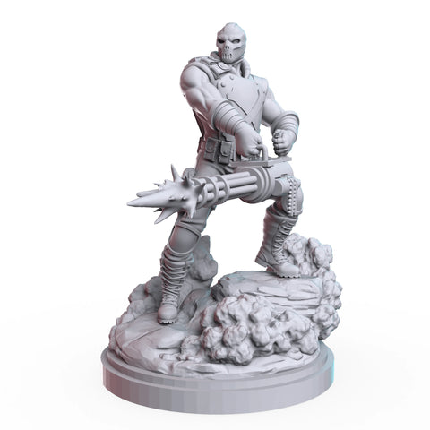 Crossbones Marvel MCP-compatible resin miniature by C27 Studios - product image 1
