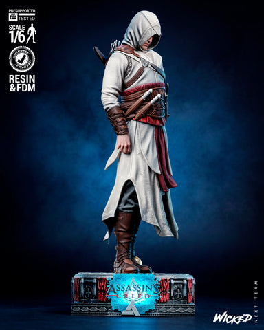 Altair Sculpture resin statue kit view 1