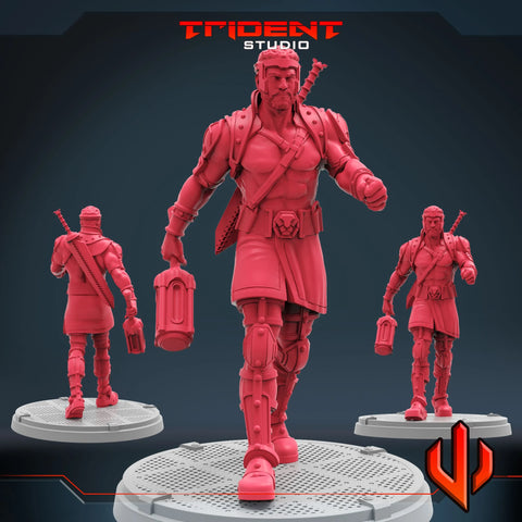 Hercules Marvel MCP-compatible 40mm resin proxy miniature by Trident Miniatures - product image 1