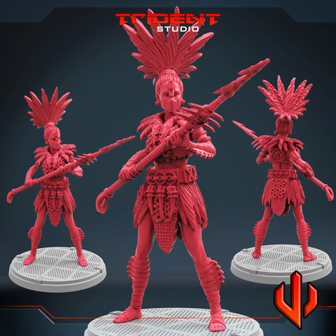 Namora Marvel MCP-compatible 40mm resin proxy miniature by Trident Miniatures - product image 1