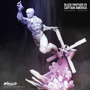 Black Panther Sculpture resin statue kit view 1