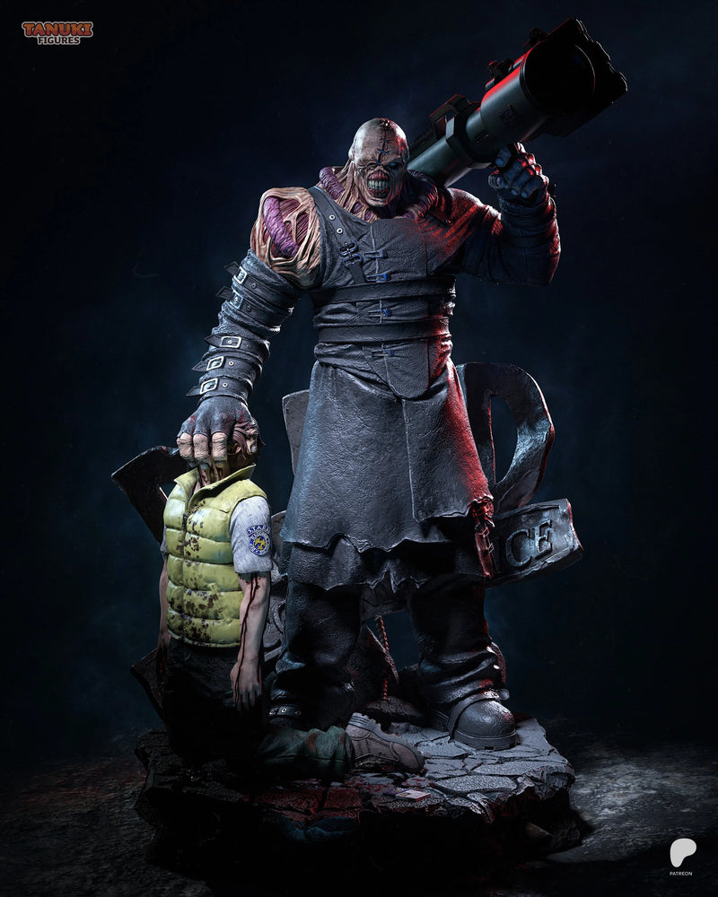 Nemesis Resin Statue & Bust - Full Size view 1