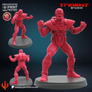 Iron Man Silver Centurion Marvel MCP-compatible 40mm resin proxy miniature by Trident Miniatures - product image 1