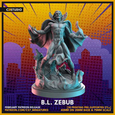 Mephisto Marvel MCP-compatible resin miniature by C27 Studios - product image 1