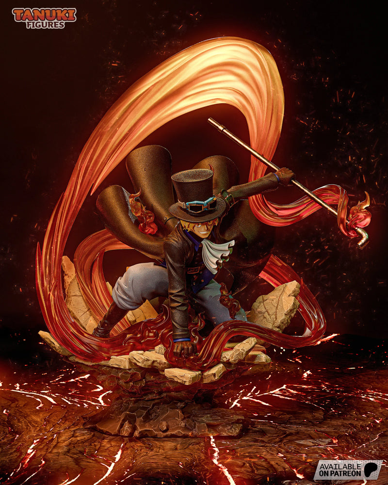 Sabo Resin Statue & Bust - Full Size view 1