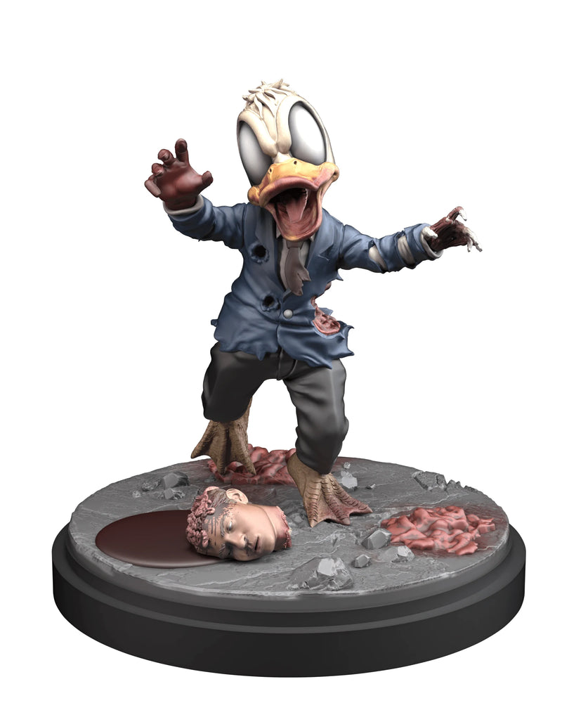 Zombie Howard the Duck Marvel MCP-compatible resin miniature by C27 Studios - product image 1