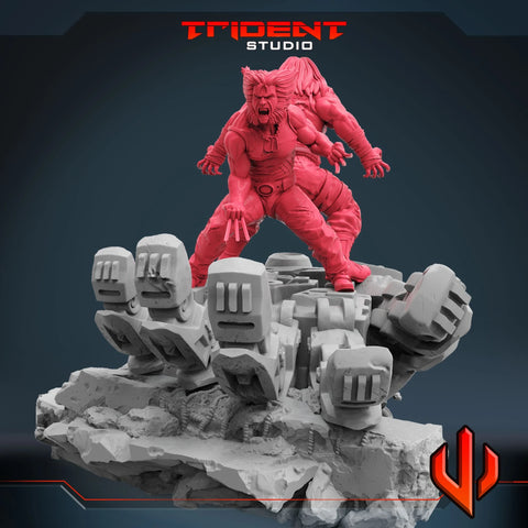 Brothers Forever Marvel MCP-compatible 40mm resin proxy miniature by Trident Miniatures - product image 1