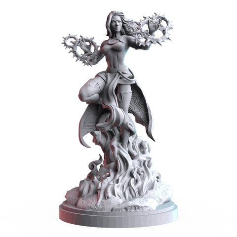 Young Agatha Harkness Marvel MCP-compatible resin miniature by C27 Studios - product image 1