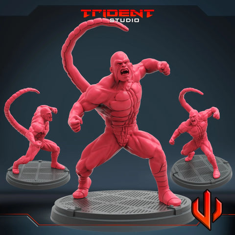Rattler Marvel MCP-compatible 40mm resin proxy miniature by Trident Miniatures - product image 1
