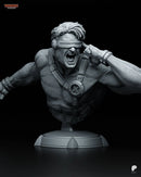 Cyclops Resin Statue & Bust - Bust view 1