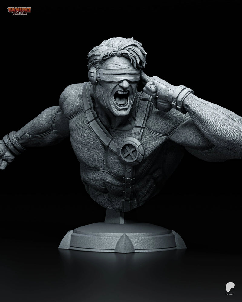 Cyclops Resin Statue & Bust - Bust view 1