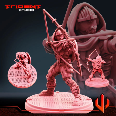 Taskmaster 2021 - Sculpt B Marvel MCP-compatible 40mm resin proxy miniature by Trident Miniatures - product image 1