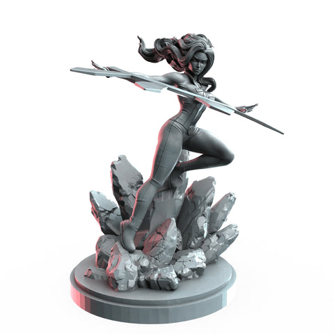 Dagger Marvel MCP-compatible resin miniature by C27 Studios - product image 1