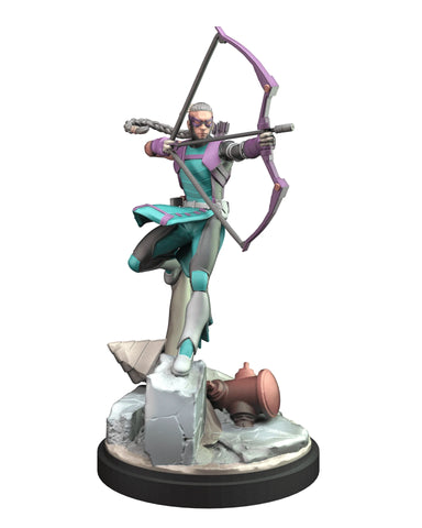Hawkeye (Jul 2025 Sculpt) Marvel MCP-compatible resin miniature by C27 Studios - product image 1