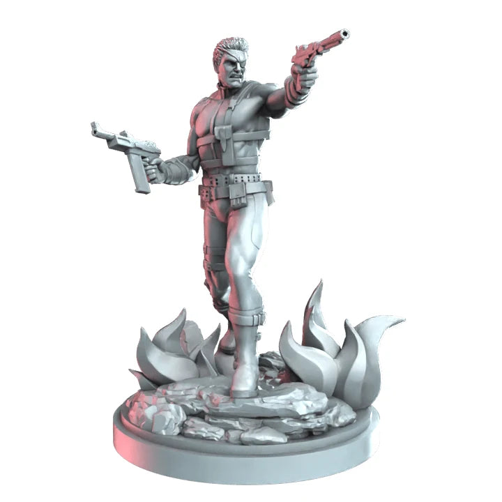 Nick Fury Marvel MCP-compatible resin miniature by C27 Studios - product image 1