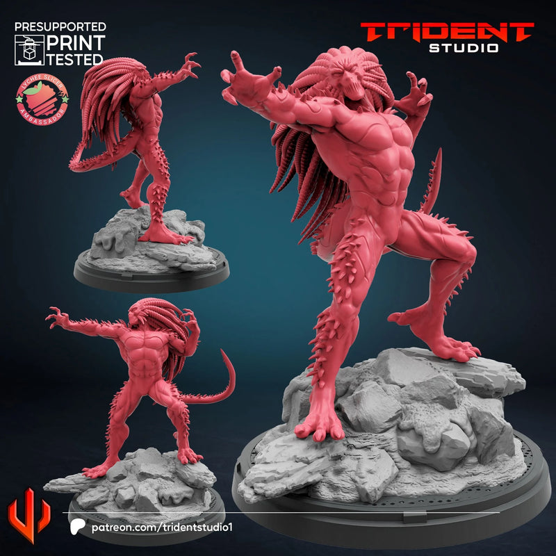 Blackheart Marvel MCP-compatible 40mm resin proxy miniature by Trident Miniatures - product image 1