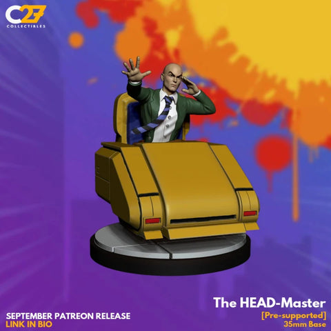 Professor X Marvel MCP-compatible resin miniature by C27 Studios - product image 1