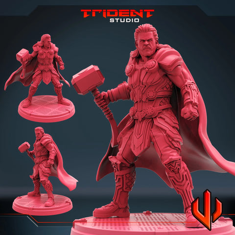Thor Love And Thunder - Sculpt A Marvel MCP-compatible 40mm resin proxy miniature by Trident Miniatures - product image 1