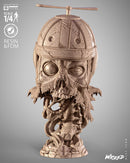 Deadpool Zombie Portrait Bust resin bust kit view 1