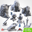 Middle Earth 3D printed terrain view 1