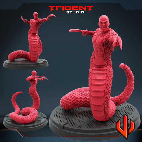 Bushmaster Marvel MCP-compatible 40mm resin proxy miniature by Trident Miniatures - product image 1