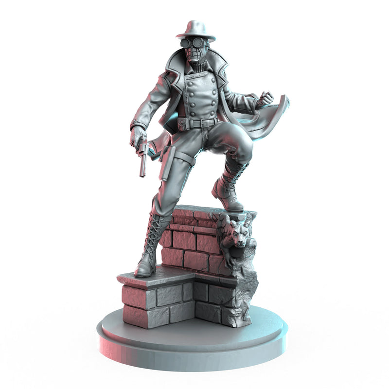 Spider-Man Noir Marvel MCP-compatible resin miniature by C27 Studios - product image 1