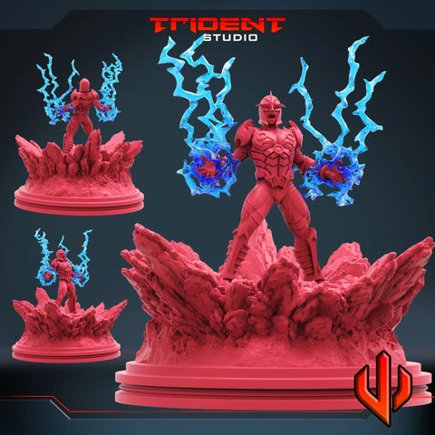 Nova Marvel MCP-compatible 40mm resin proxy miniature by Trident Miniatures - product image 1