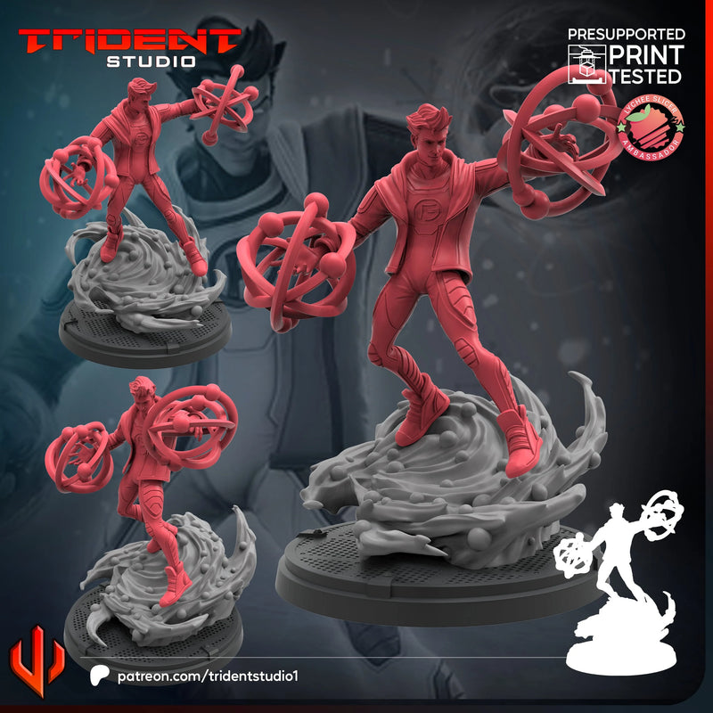 Franklin Richards Marvel MCP-compatible 40mm resin proxy miniature by Trident Miniatures - product image 1