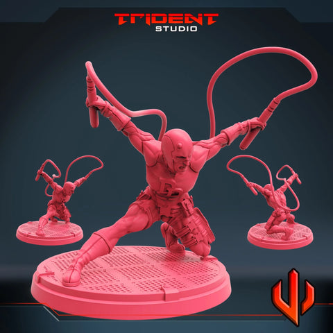 Daredevil Marvel MCP-compatible 40mm resin proxy miniature by Trident Miniatures - product image 1