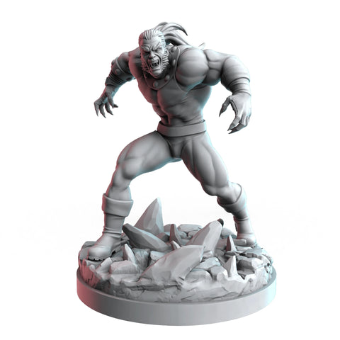 Sabertooth (Dec 2024 Sculpt) Marvel MCP-compatible resin miniature by C27 Studios - product image 1