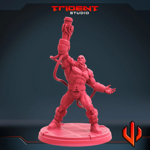 Apocalypse - Sculpt B Marvel MCP-compatible 40mm resin proxy miniature by Trident Miniatures - product image 1
