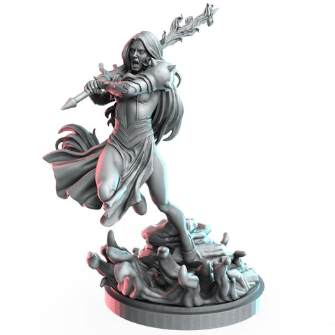 Rasputin IV Marvel MCP-compatible resin miniature by C27 Studios - product image 1