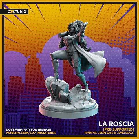 Elsa Bloodstone Marvel MCP-compatible resin miniature by C27 Studios - product image 1