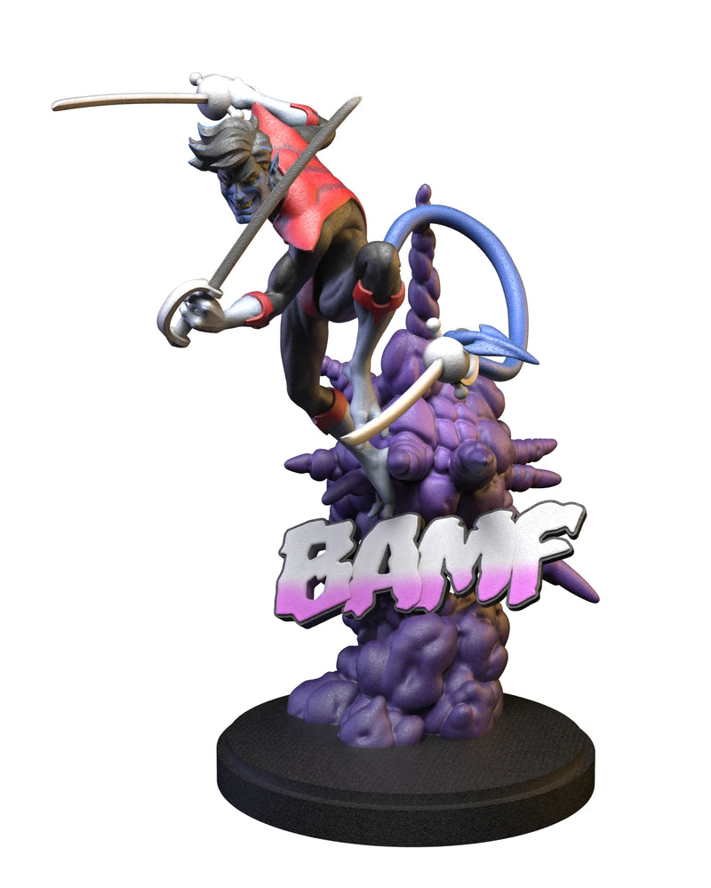 Nightcrawler 97' Marvel MCP-compatible resin miniature by C27 Studios - product image 1