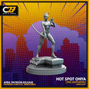 Lady Bullseye Marvel MCP-compatible resin miniature by C27 Studios - product image 1