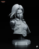 Android 18 Resin Statue & Bust - Bust view 1