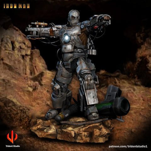 Iron Man MK1 Marvel resin statue by Trident Miniatures - product image 1