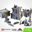Xenos Buildings 02 3D printed terrain view 1