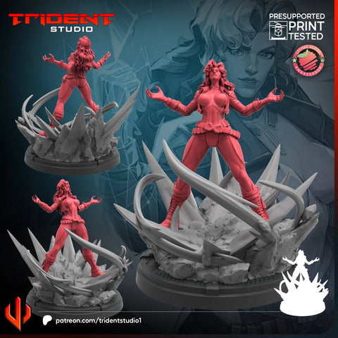 Rogue Rivals Marvel MCP-compatible 40mm resin proxy miniature by Trident Miniatures - product image 1