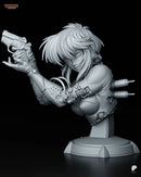 Motoko Resin Statue & Bust - Bust view 1