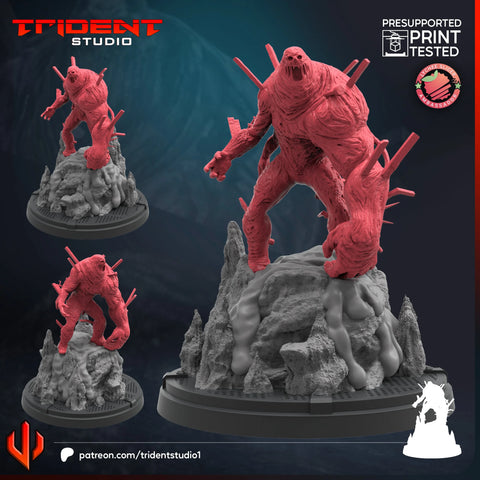 Molten Man Marvel MCP-compatible 40mm resin proxy miniature by Trident Miniatures - product image 1