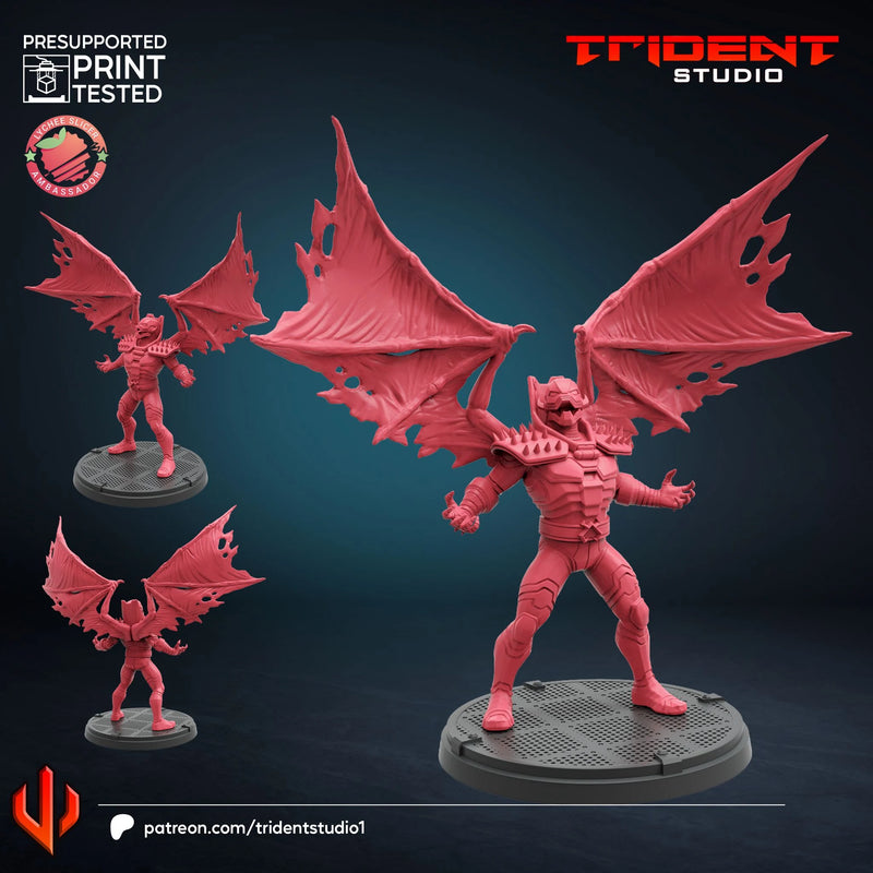 Annihilus Marvel MCP-compatible 40mm resin proxy miniature by Trident Miniatures - product image 1