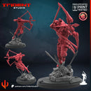 Hawkeye Rivals Marvel MCP-compatible 40mm resin proxy miniature by Trident Miniatures - product image 1